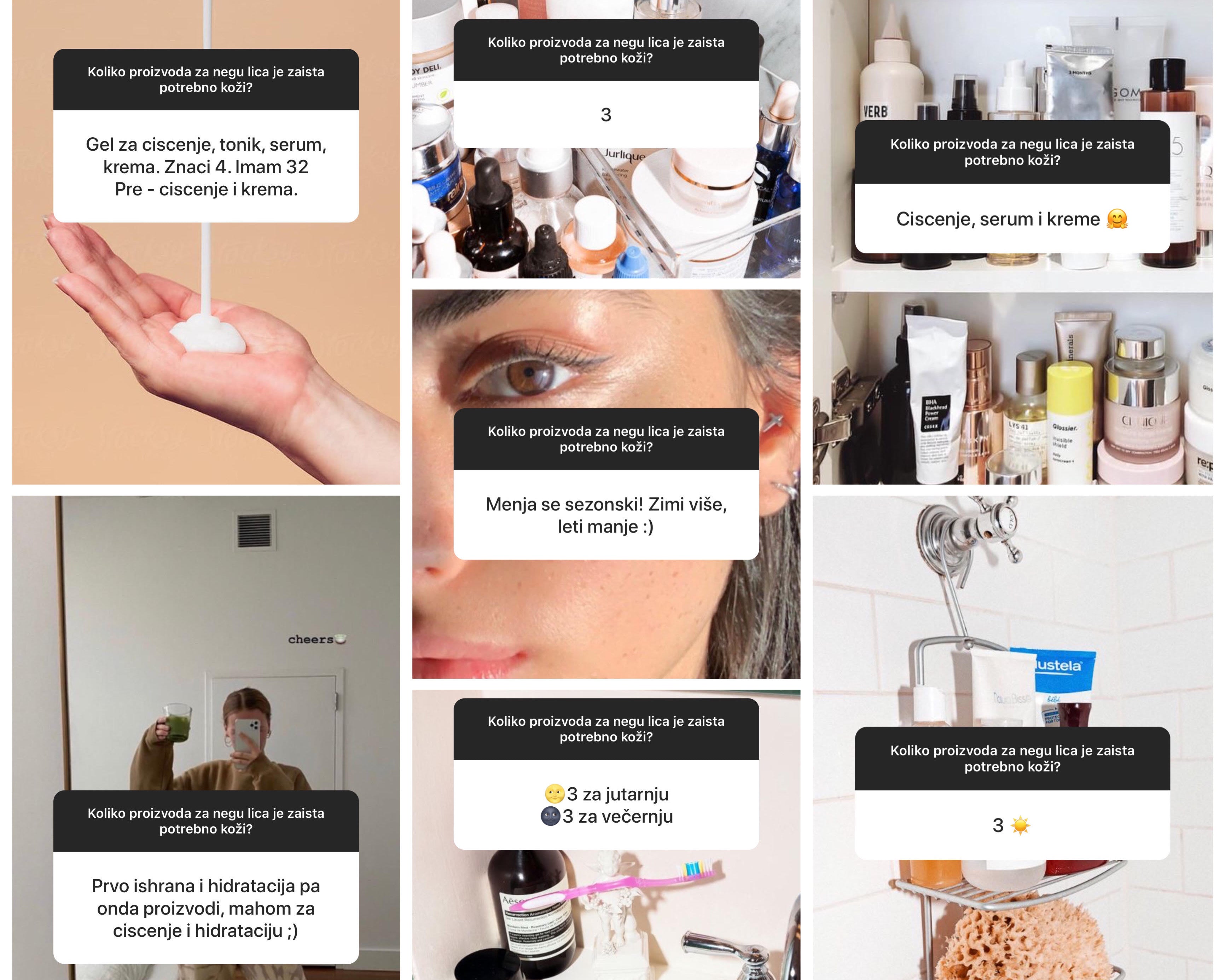 Šta je bitnije količina ili kvalitet kozemtike?